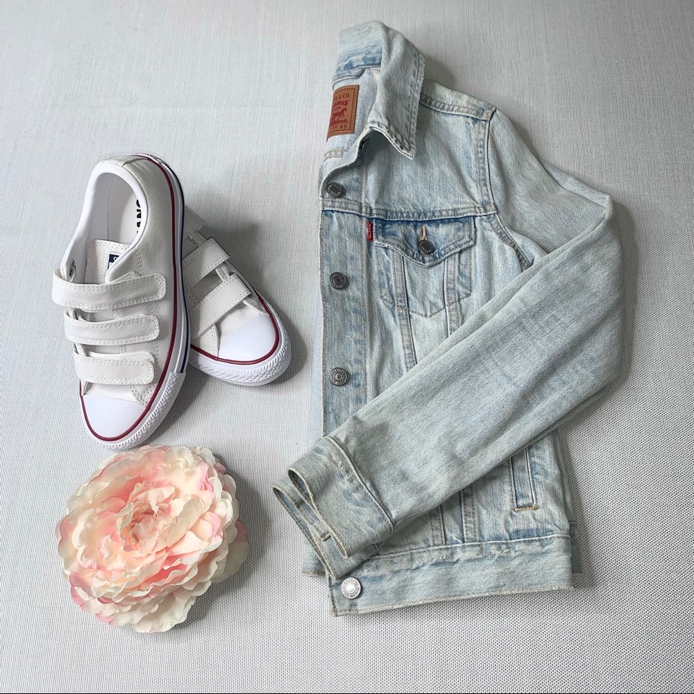 Levi’s Denim Jacket; Backwoods’ Custom Made.